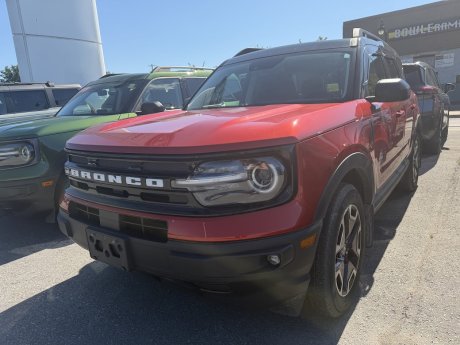 2024 Ford Bronco Sport Outer Banks | LEATHER HEATED SEATS | SUNROOF 