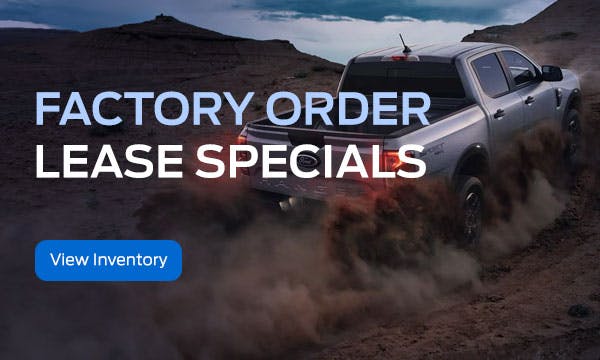 Factory Order Lease Specials