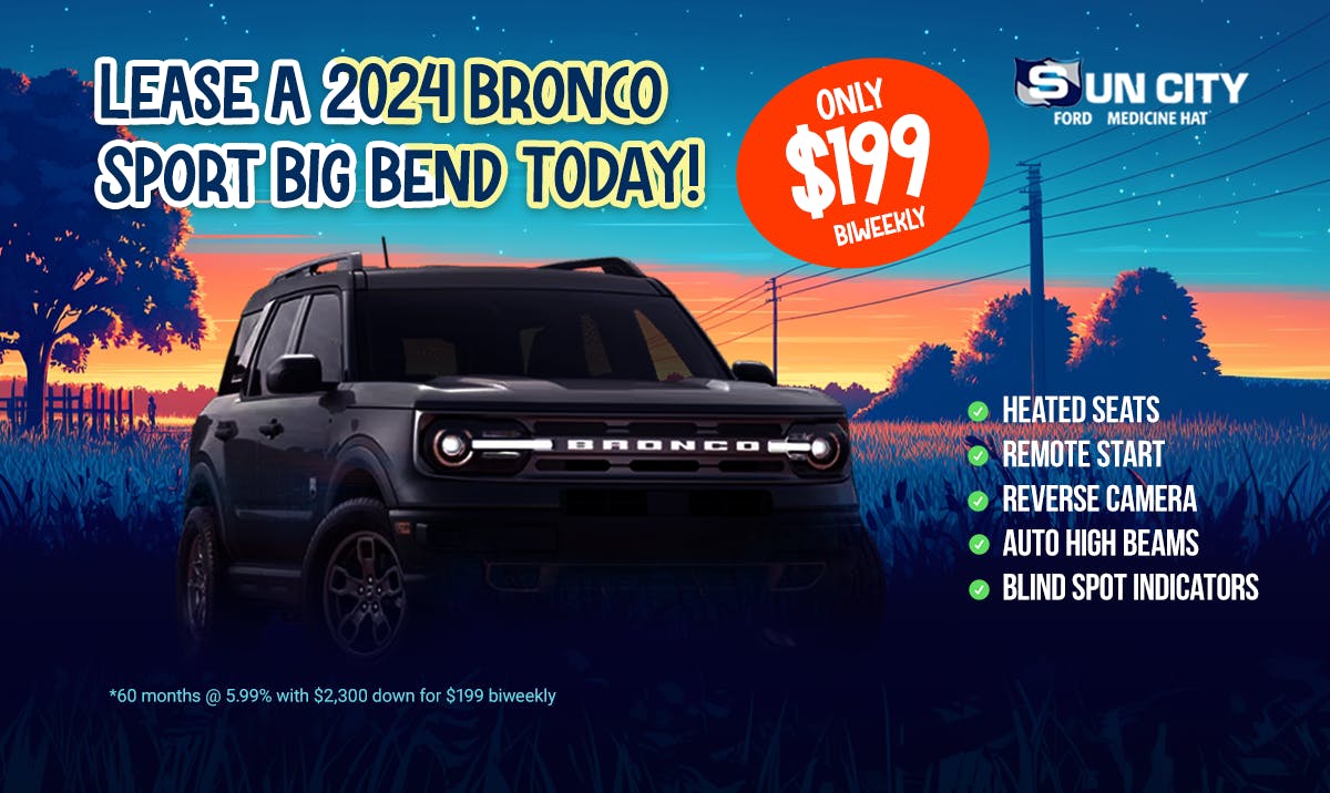 Bronco sport big bend special 