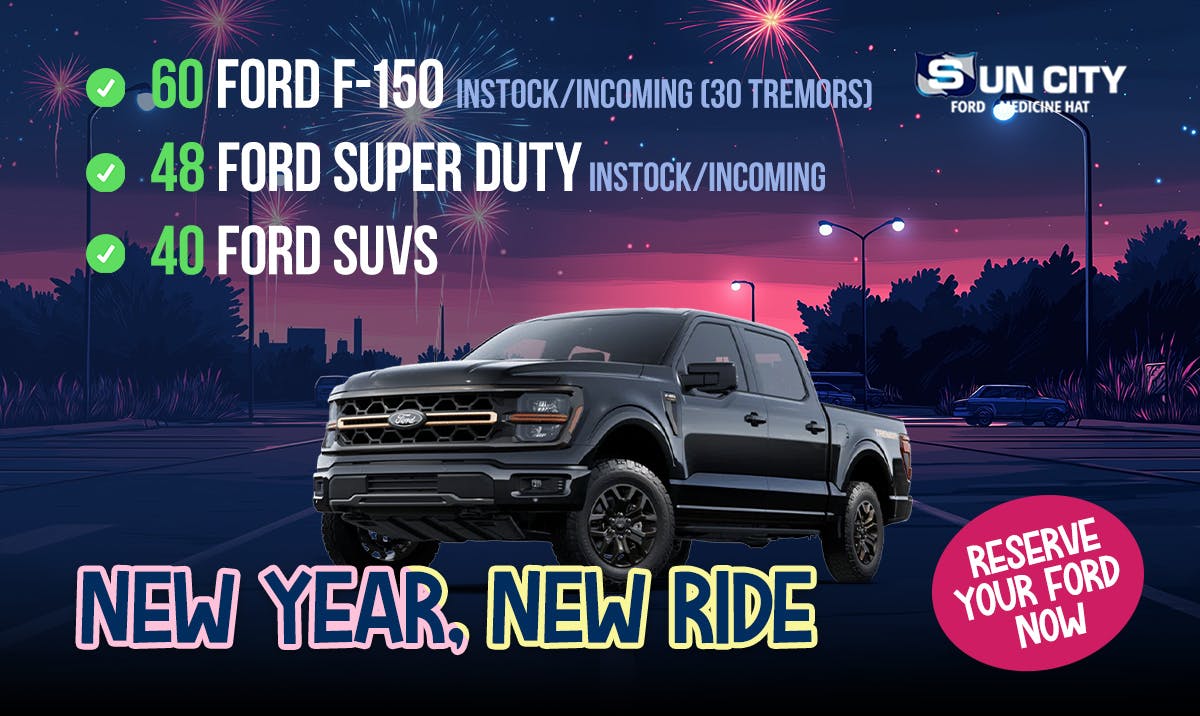 New Year New Ride, Ford Trucks and SUVs