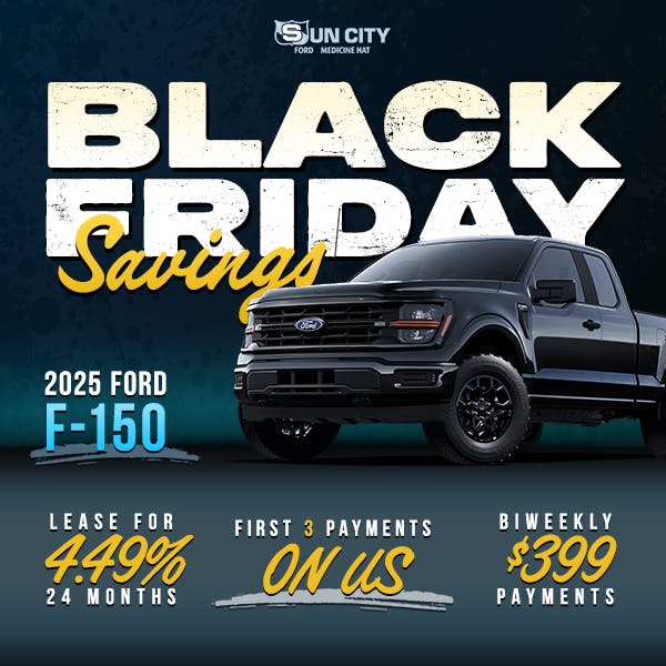 Black Friday Specials Banner for f-150 xlt
