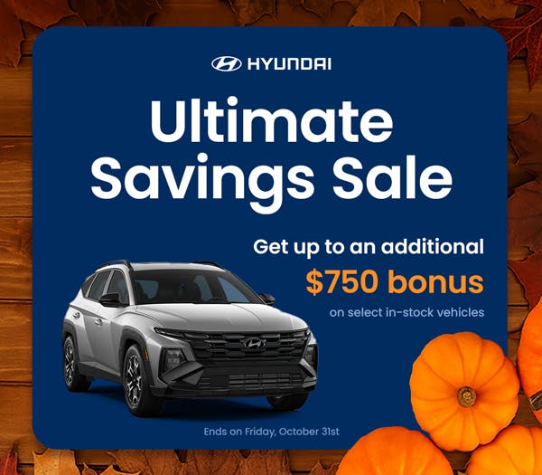 Hyundai Ultimate Savings Sale