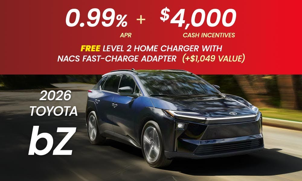 Toyota Incentives Promo BZ