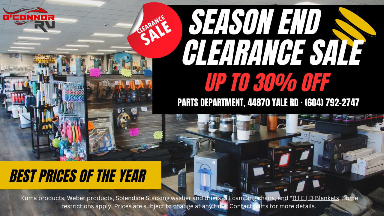 RV Deal Of The Week Near Chilliwack, BC O’Connor RV