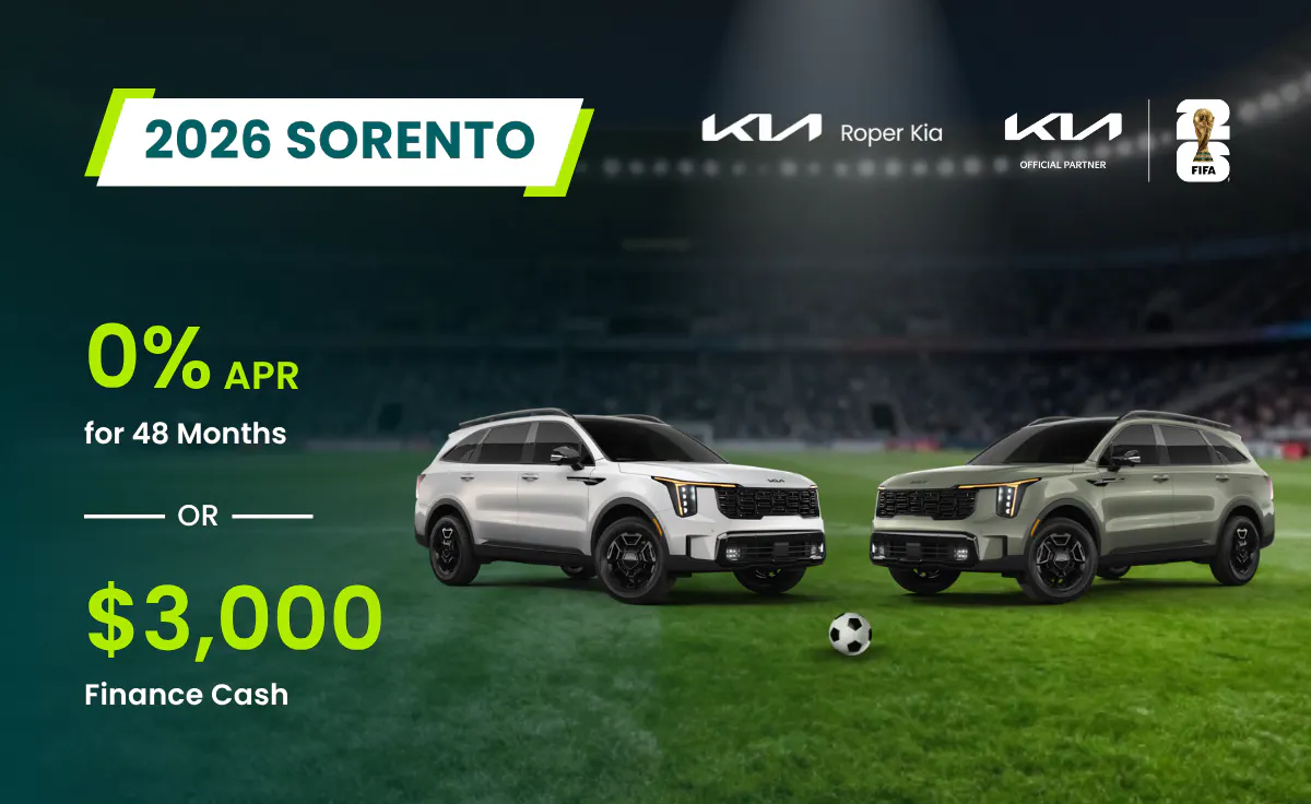 2026 Kia Sorento promo banner