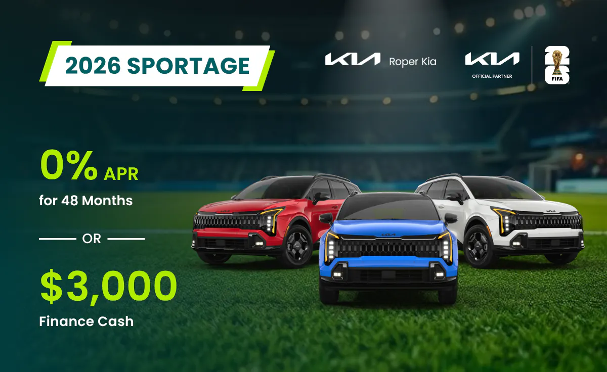 2026 Kia Sportage july promo banner