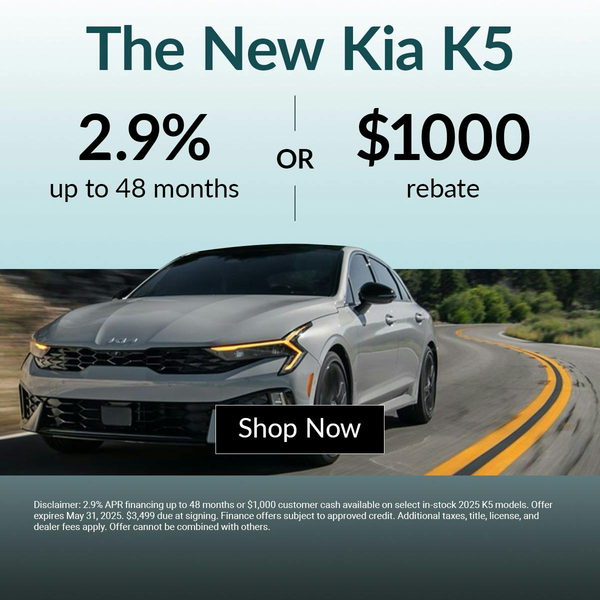 New Kia K5 in Joplin, MO