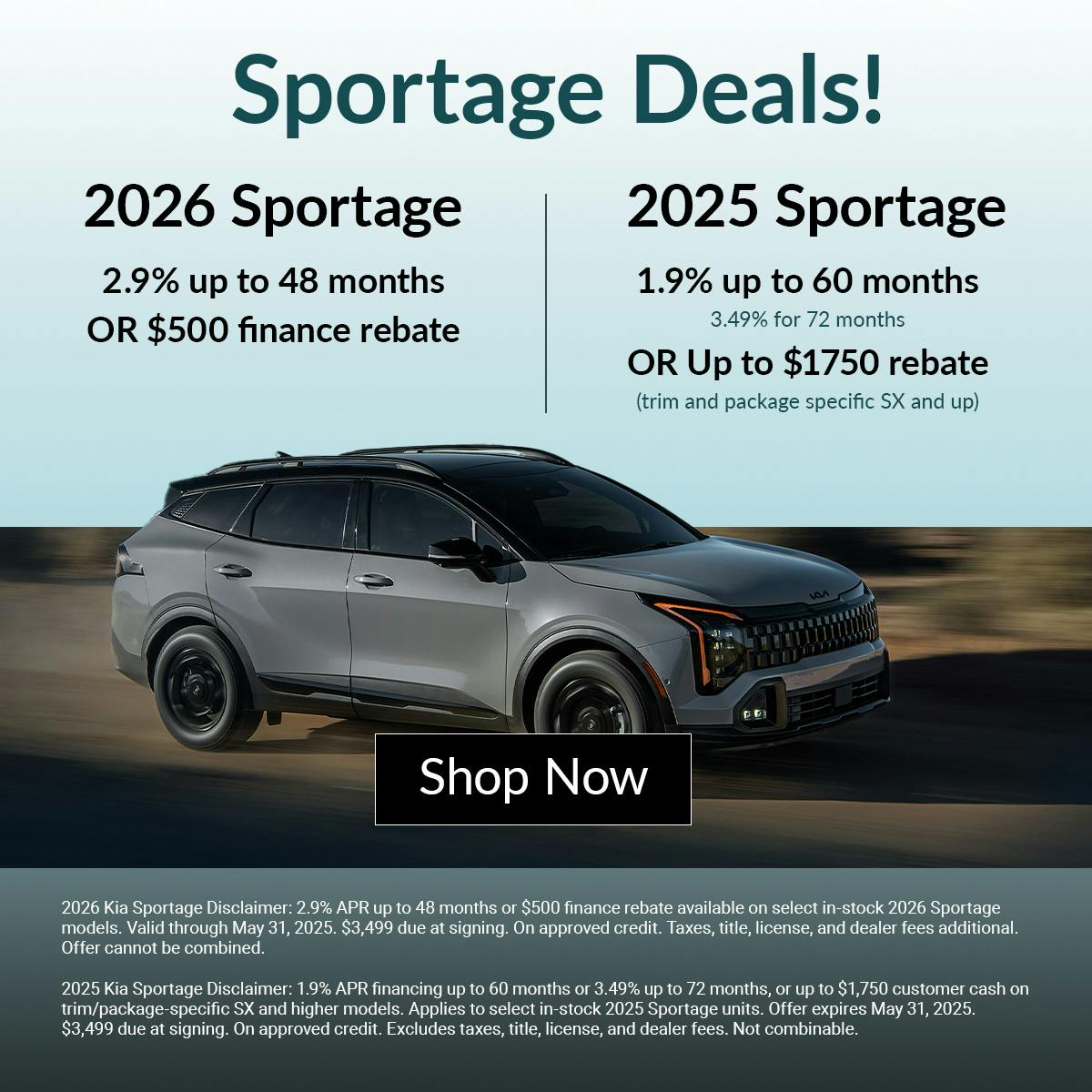 New Sportage in Joplin, MO