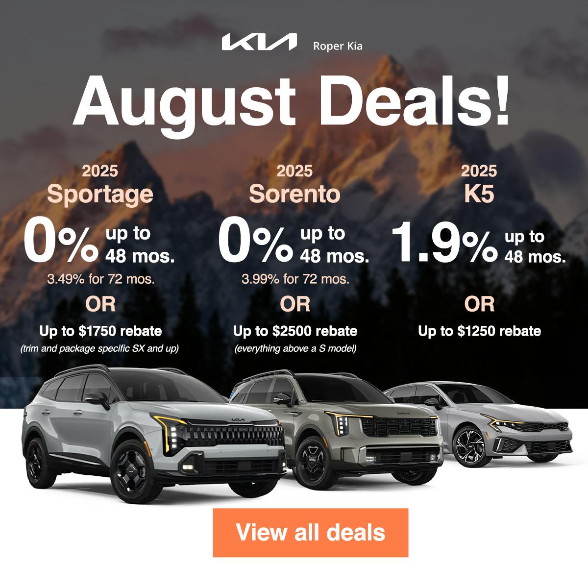 Kia Offers and Incentives