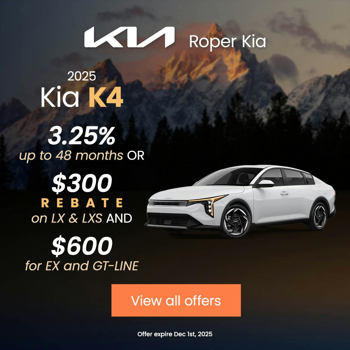Kia K4 Offers in Joplin, MO
