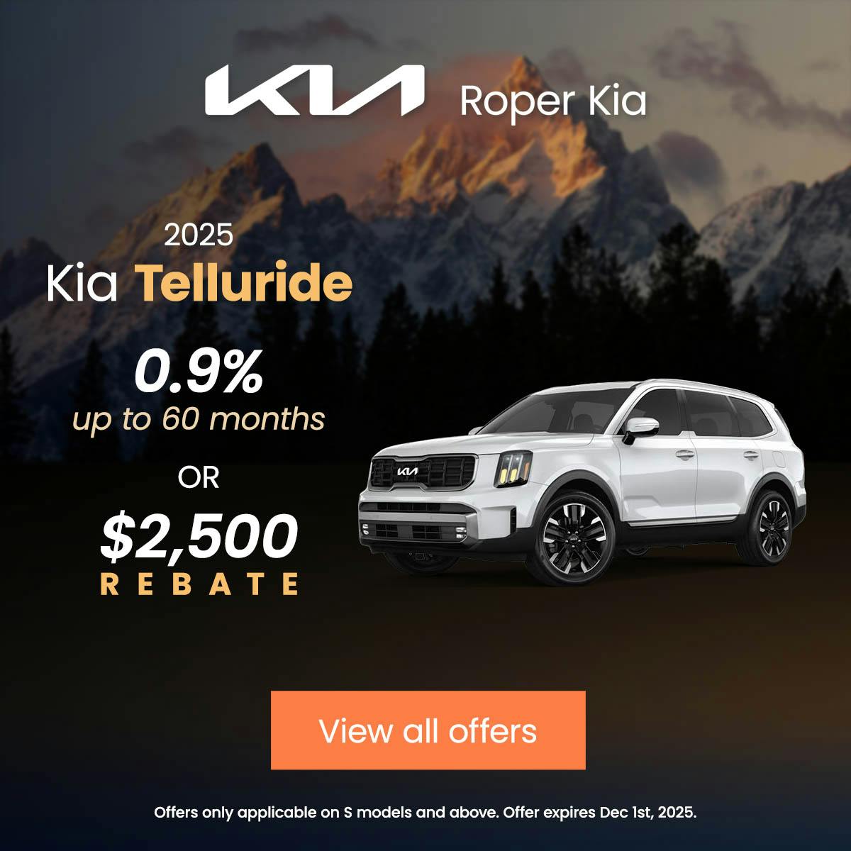 Kia Telluride Offers in Joplin, MO