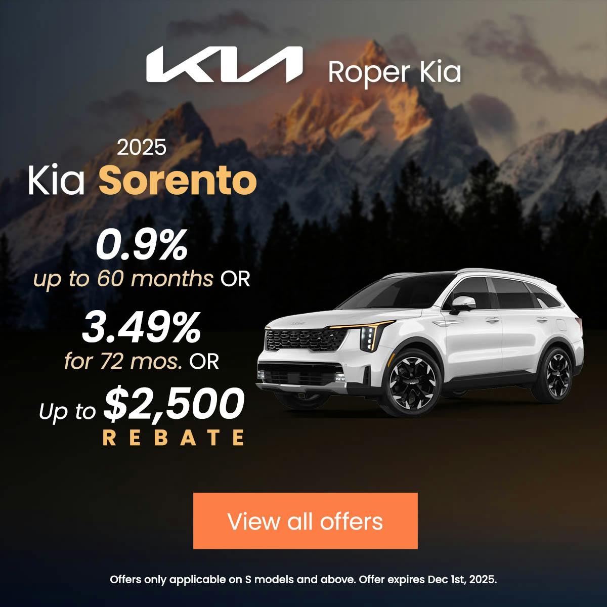 Kia Sorento Offers in Joplin, MO
