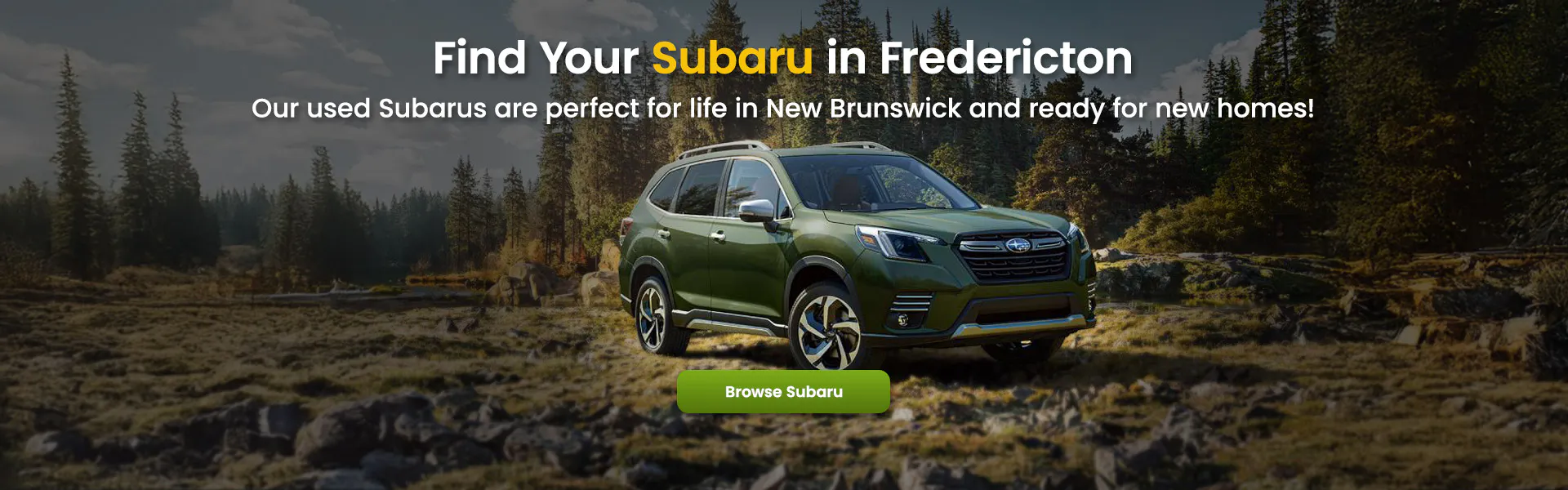 Used Subaru vehicles