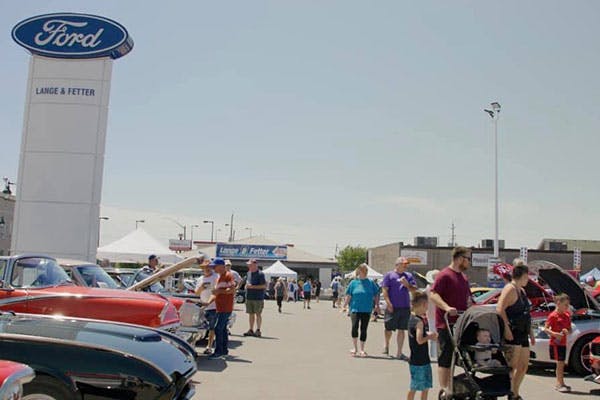 Lange and Fetter Ford Car Show