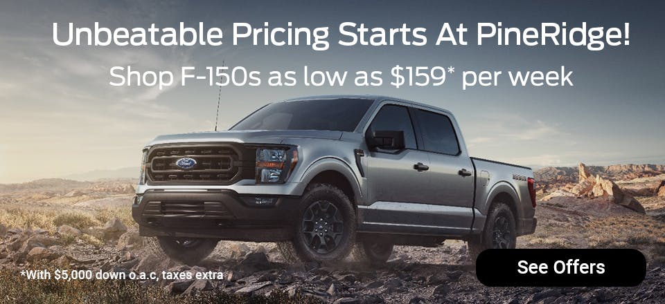 f-150 Pineridge Ford Promo