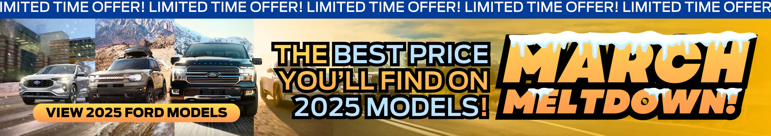 march meltdown 2025 ford sale