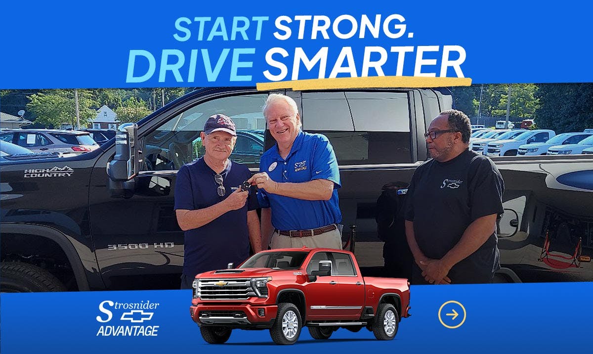 New Chevrolet vehicles