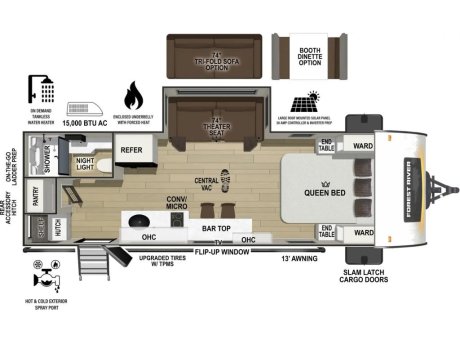 2025 R-POD RPT 206 RPT206  Travel Trailer