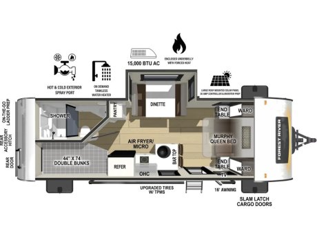 2026 R-POD 203   Travel Trailer