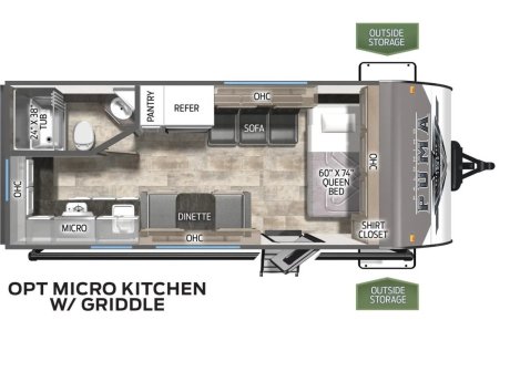 2024 Forest River Puma T18RKX  Travel Trailer