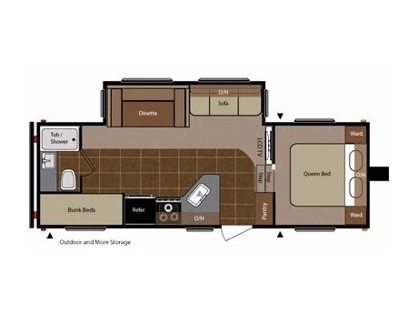 2012 KEYSTONE RV Springdale 249BH  Fifth Wheel