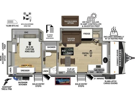 2026 R-POD UN-MAPPED T25FK  Travel Trailer