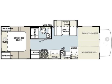 2023 FORESTER 2651 CDW   Class C Motorhome