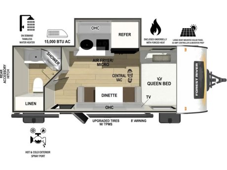2027 R-POD 180   Travel Trailer