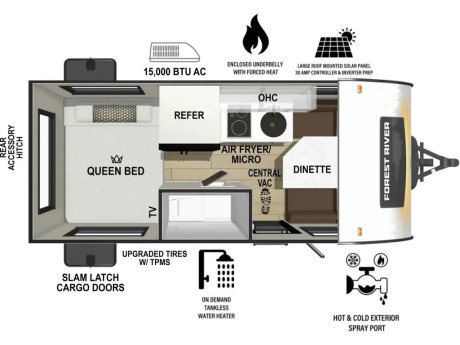 2027 R-POD 171   Travel Trailer