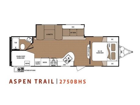 2017 Dutchmen Aspen Trail 2750BHSWE  Travel Trailer