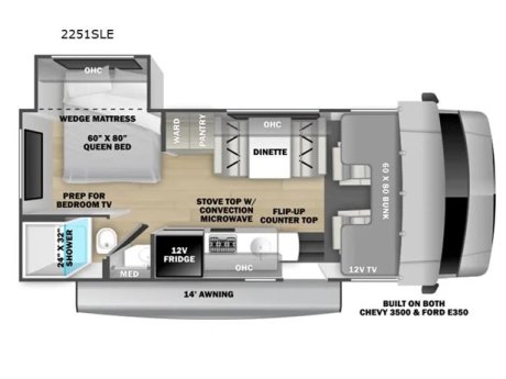 2024 Forest River Forester 2251SLE  Class C Motorhome