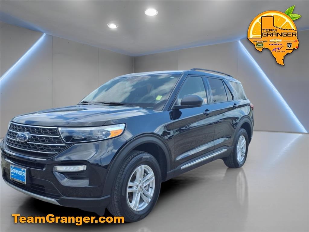 Used 2023 Ford Explorer XLT with VIN 1FMSK8DHXPGA58132 for sale in Orange, TX