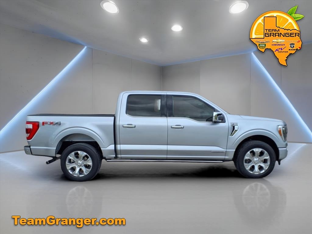 Used 2021 Ford F-150 Platinum with VIN 1FTFW1ED2MFC05266 for sale in Orange, TX