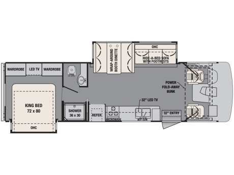 2018 Forest River FR3 30DS  Class A Motorhome