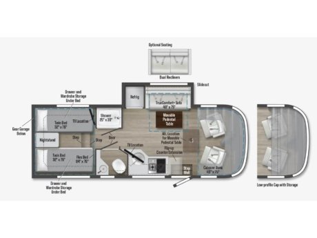 2026 Winnebago View 24R  Class C Diesel