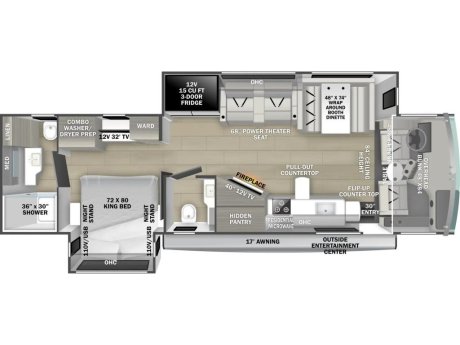 2025 Forest River FR3 34DS  Class A Motorhome