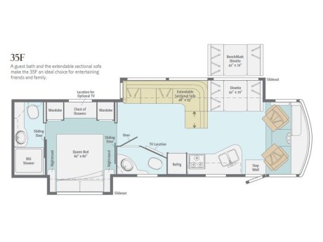 2013 Itasca SUNSTAR 35F  Class A Motorhome