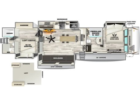 2026 Forest River Sabre 36DBB  Fifth Wheel