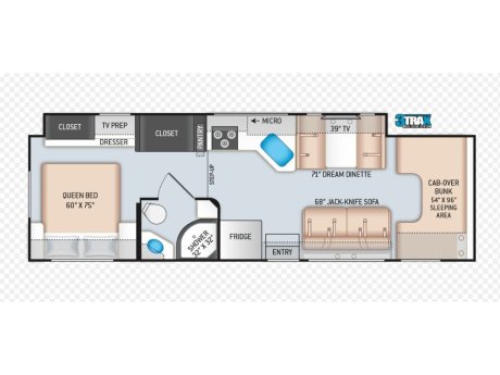 2019 Thor Motor Coach Chateau 31W  Class C Motorhome