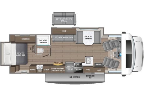 2026 Entegra Odyssey 30Z  Class C Motorhome