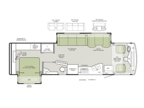 2026 Thor Motor Coach Hurricane 36H  Class A Motorhome