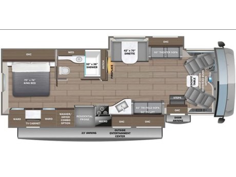 2026 Entegra VISION XL 34G  Class A Motorhome