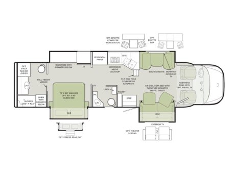 2026 Tiffin Motor Homes ALLEGRO BAY 38BB  Class C Diesel