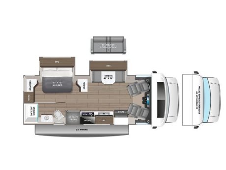 2026 Entegra QWEST 25L  Class C Diesel
