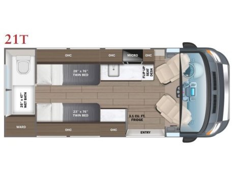 2026 Entegra EXPANSE 21T  Class B Camper Van