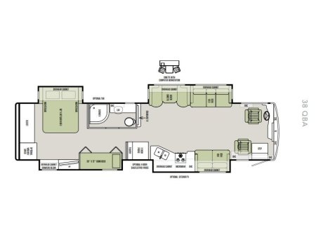 2016 Tiffin Motor Homes Allegro 38QBA  Class A Diesel