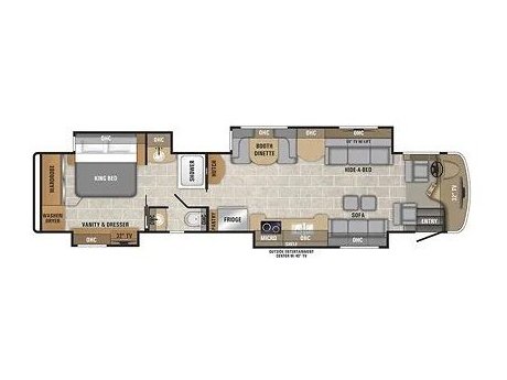 2019 Entegra CORNERSTONE 45X  Class A Diesel