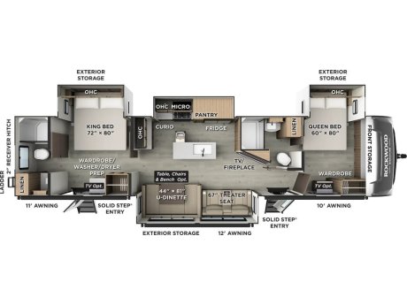 2026 Forest River Rockwood Signature 8421DB  Travel Trailer