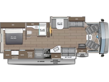 2026 Entegra VISION XL 34G  Class A Motorhome