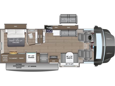 2026 Entegra ACCOLADE XT 35L  Super C Motorhome